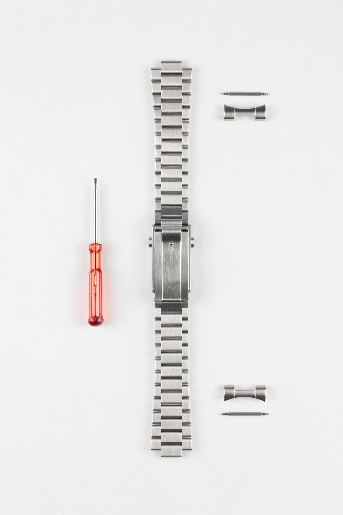 Forstner CONTEMPORARY FLAT LINK Bracelet for OMEGA Seamaster - Brushed - Image 3