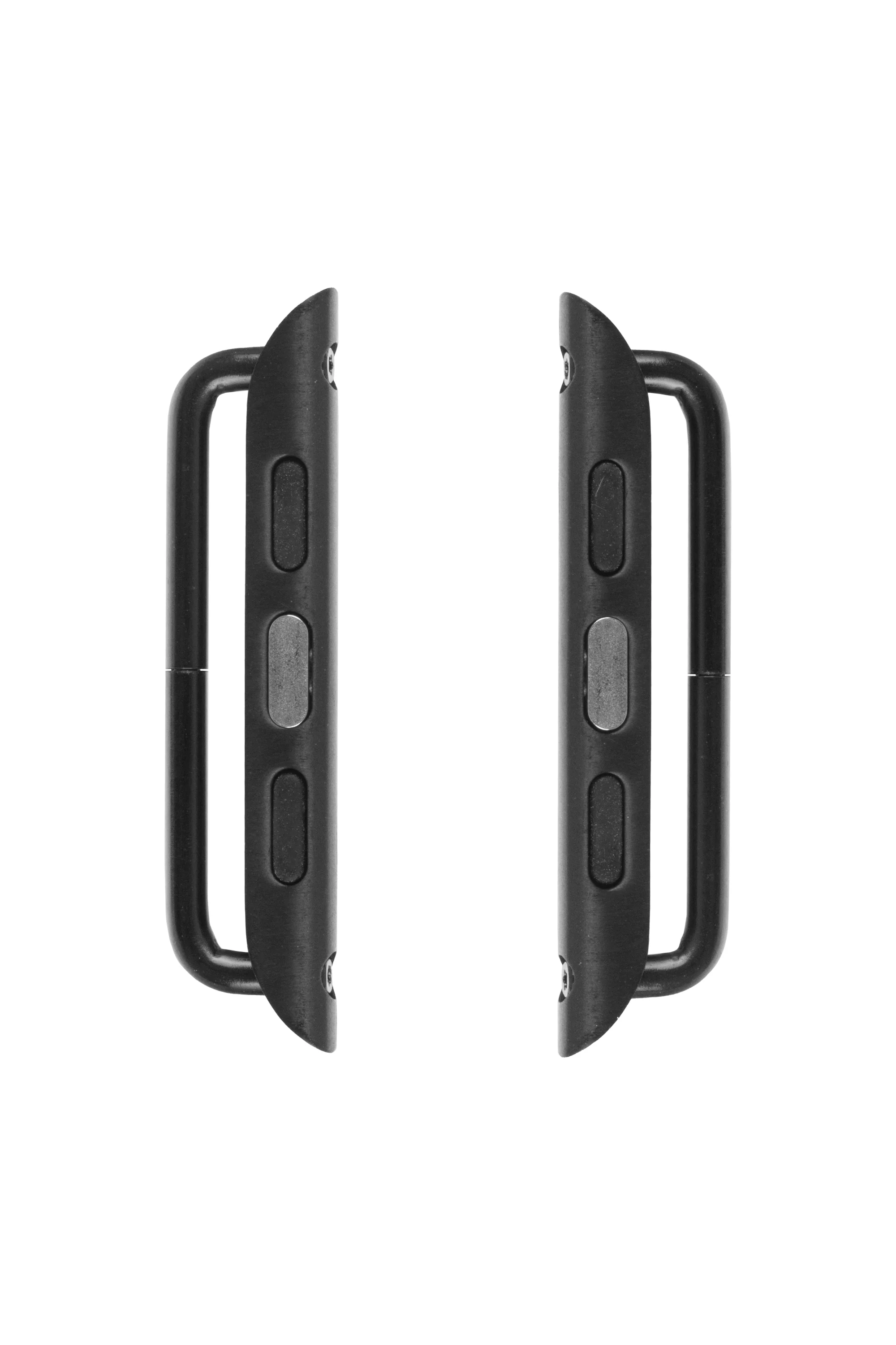 RIOS1931 Screw-Fitting Strap Connector for GRAPHITE STAINLESS STEEL Apple Watch