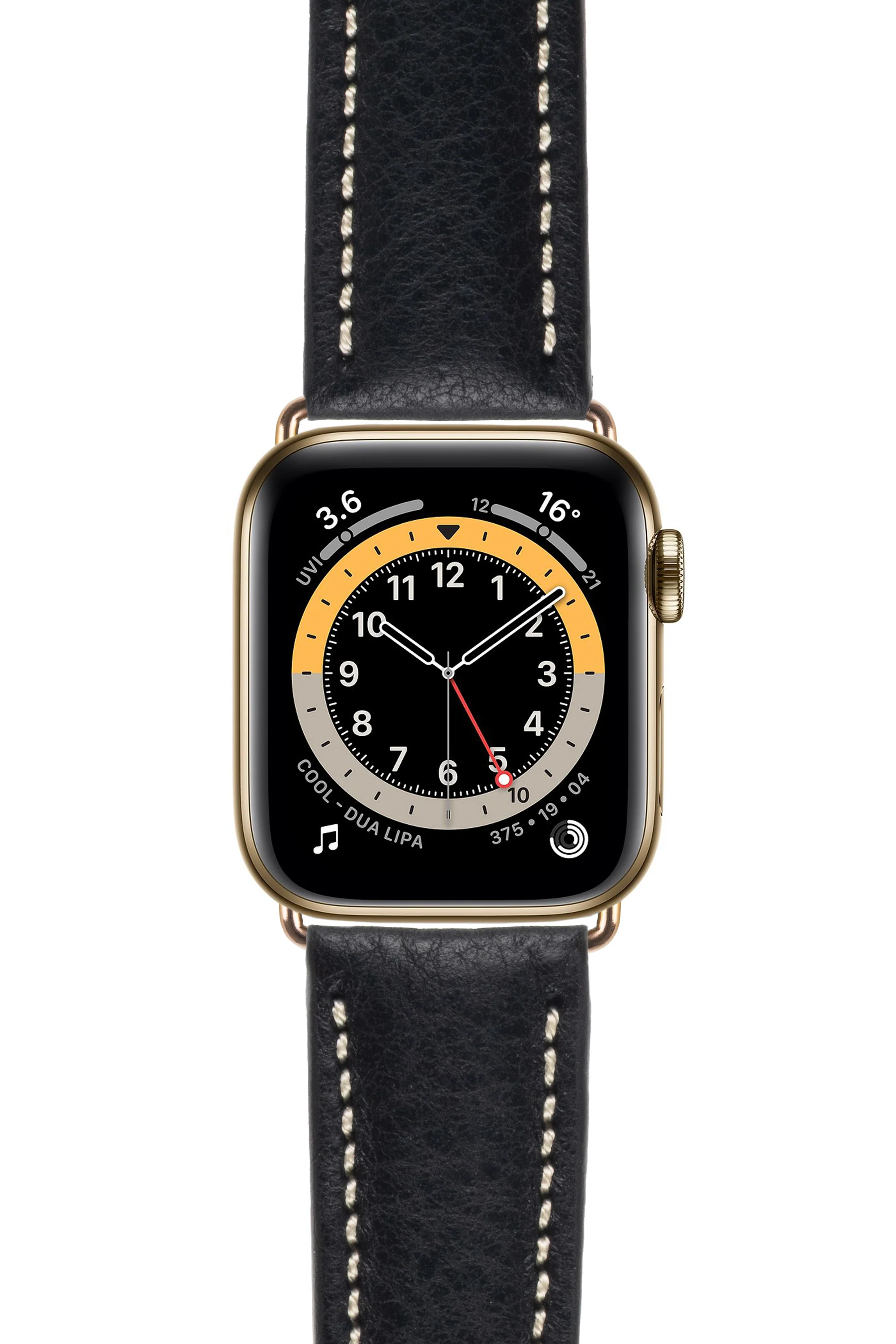 RIOS1931 Screw-Fitting Strap Connector for GOLD STAINLESS STEEL Apple Watch - Image 2